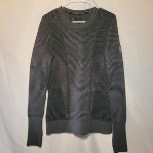 Under Armour Intelli-Knit Phantom Dark Gray Pullover Sweater Size Medium